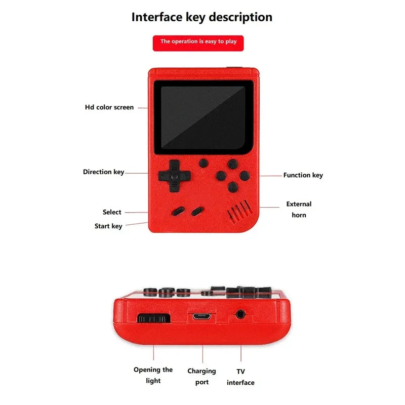 Retro Classic Games - Handheld Small Game Console