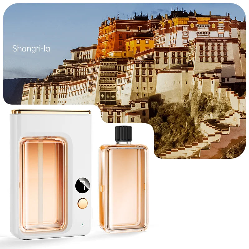 Fragrance atomizer, aromatherapy machine